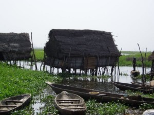 Porto-Novo bord de la lagune