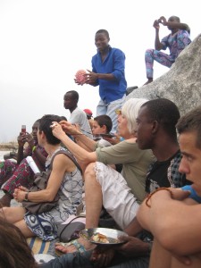 Rencontre avec les membres du club Draguignan-Bénin Parakou Février 2012 Crédit photo Sylvie MOULIN